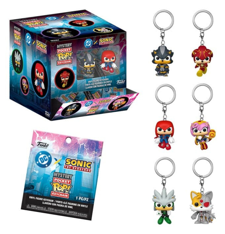 Sonic the Hedgehog POP! Vinyl Keychains 4 cm Display (12) 1