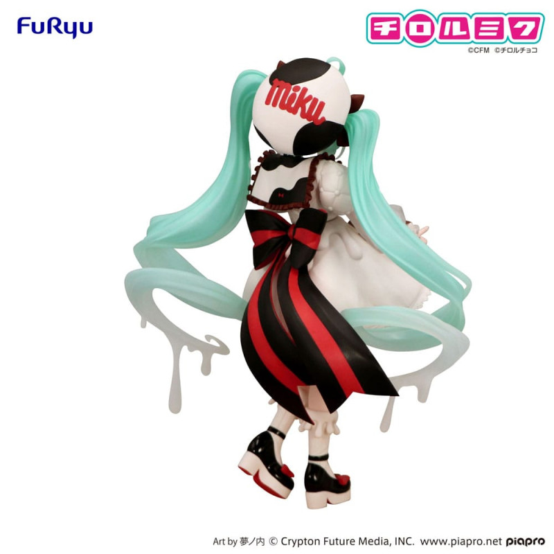 Hatsune Miku x Tirol Choco Trio-Try-iT PVC Statue Hatsune Miku Milk Ver. 18 cm 3