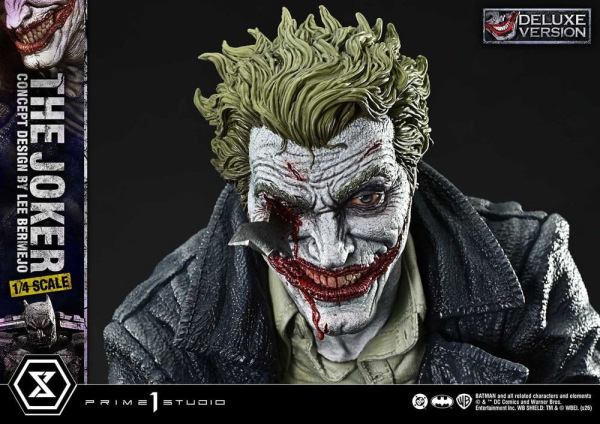 DC Comics Ultimate Premium Masterline Series Statue 1/4 The Joker (Concept Design by Lee Bermejo) De 13