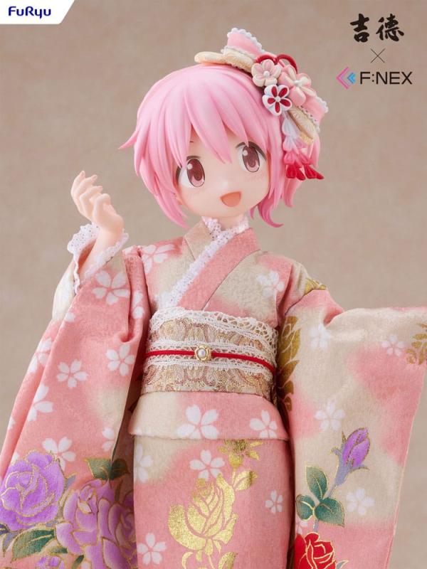 Puella Magi Madoka Magica F:NEX PVC Statue 1/4 Rebellion Madoka Kaname Japanese Doll 43 cm