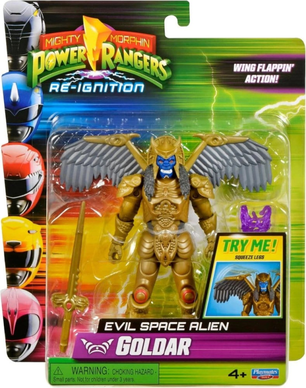 Power Rangers Evil Space Alien Action Figure Goldar 13 cm 2