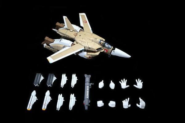 Robotech Hen Dou Ryoku Action Figure Veritech VF-1A Transformable 21 cm 8