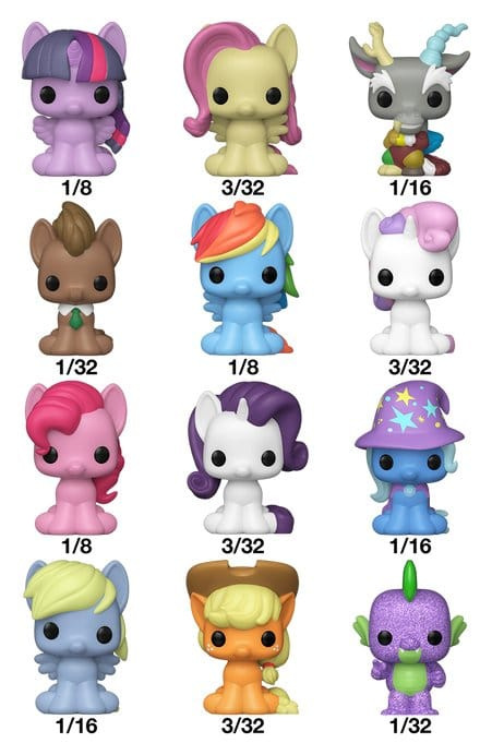My Little Pony Bitty POP! Vinyl Figure Display (32) PDQ 2,5 cm 2