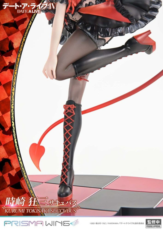 Date A Live Prisma Wing PVC Statue 1/7 Kurumi Tokisaki succubus 25 cm 10