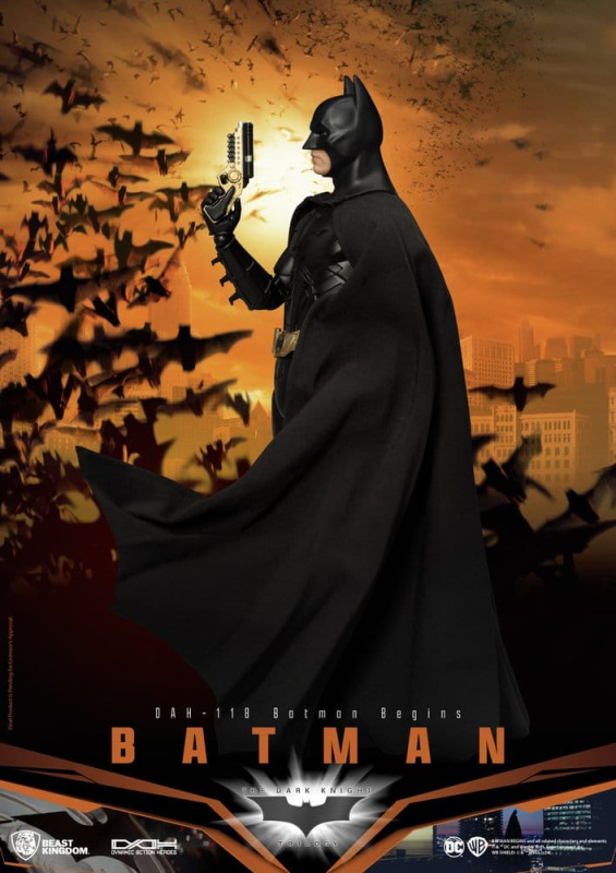 DC Comics Dynamic 8ction Heroes Action Figure Batman (Batman Begins) 21 cm 3