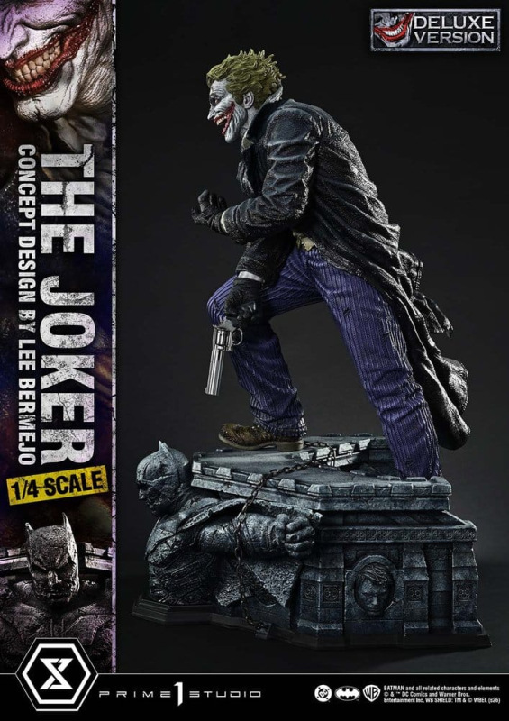 DC Comics Ultimate Premium Masterline Series Statue 1/4 The Joker (Concept Design by Lee Bermejo) De 11