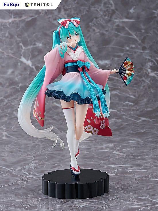 Hatsune Miku Statue Neo Tokyo Series Kimono 22 cm 9