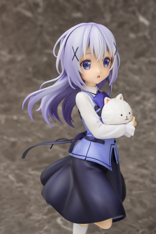 Is the Order a Rabbit?? PVC Figure 1/7 Chino (Cafe Style) 21 cm 3