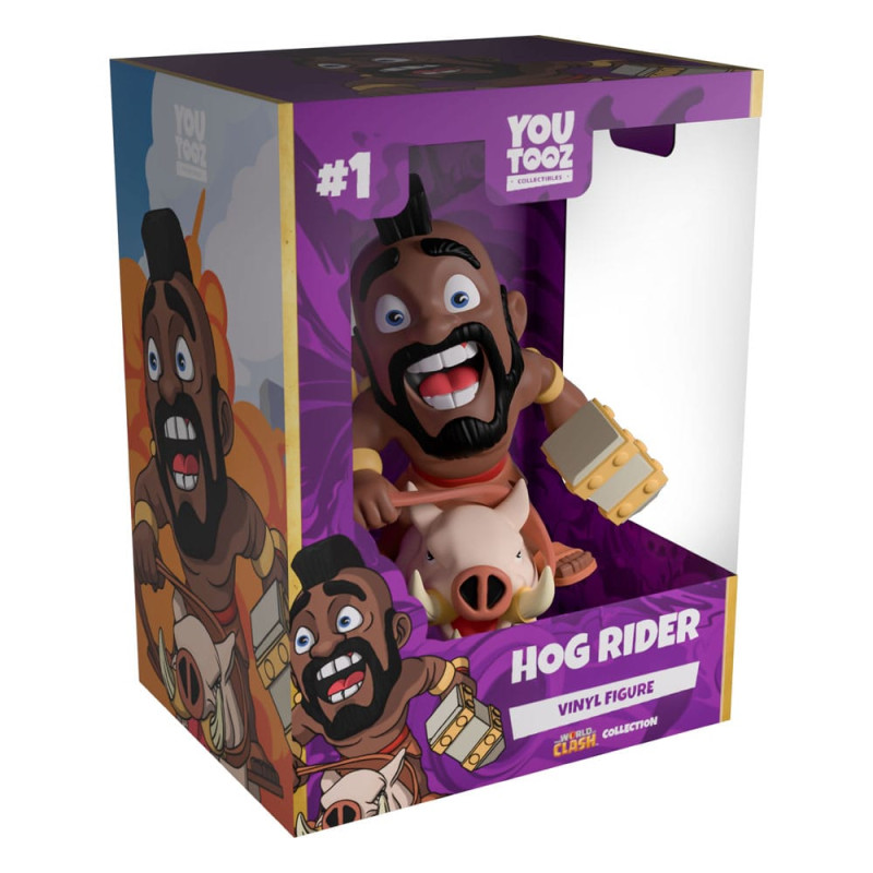 World of Clash Vinyl Figure Hog Rider 11 cm 1