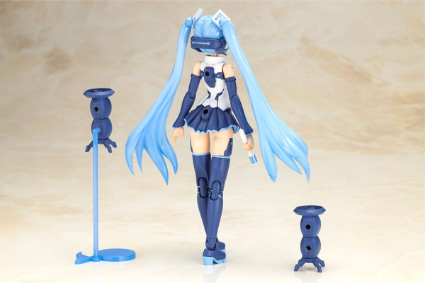 Frame Arms Girl x Hatsune Miku Plastic Model Kit Frame Music Girl Snow Miku Another Color Ver. 15 cm 7
