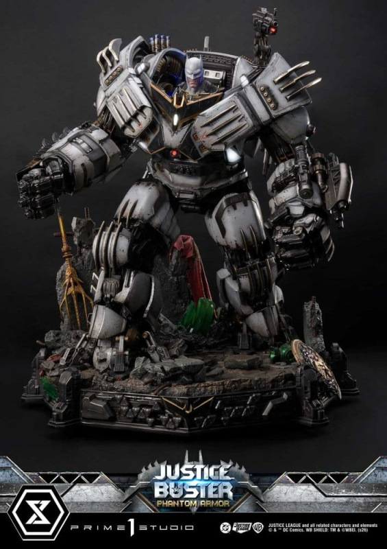 DC Comics Ultimate Museum Masterline Statue Justice Buster: Phantom Armor (Design By Josh Nizzi) 88 6