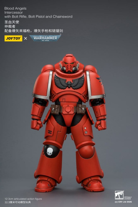 Warhammer 40,000 Action Figure Blood Angels Intercessor 12 cm 6