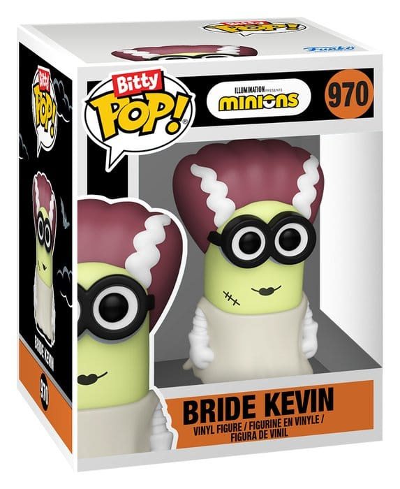 Minions Bitty POP! Vinyl Figures 2-Pack Bride Kevin & Eye, Matie 2 cm 1