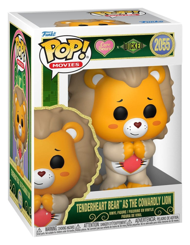 Wicked x Care Bears POP! Vinyl Figure Tenderheart Bear as the Cowardly Lion 9 cm 1