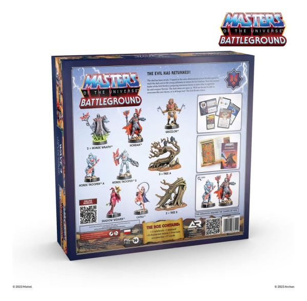 Masters of the Universe: Battleground Miniatures Game Wave 4: The Power of the Evil Horde *Spanish V 1