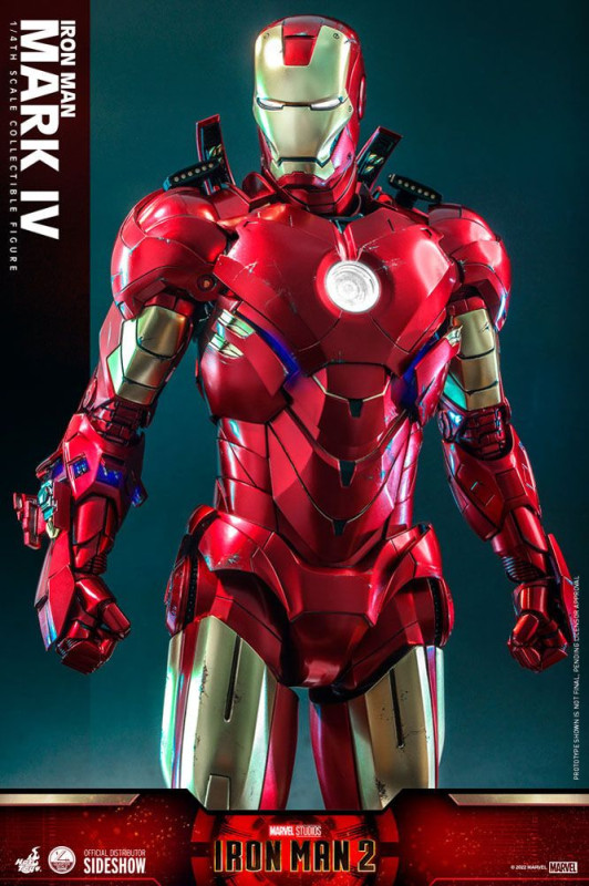 Iron Man 2 Action Figure 1/4 Iron Man Mark IV 49 cm 5
