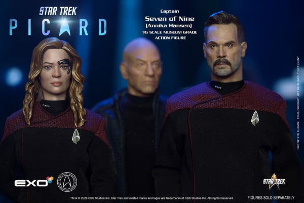 Star Trek: Picard Action Figure 1/6 Captain Seven of Nine 29 cm 9