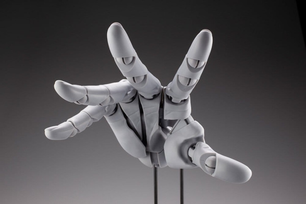 Takahiro Kagami PVC Artist Support Item Hand 1/1 Model/R Gray 21 cm 2