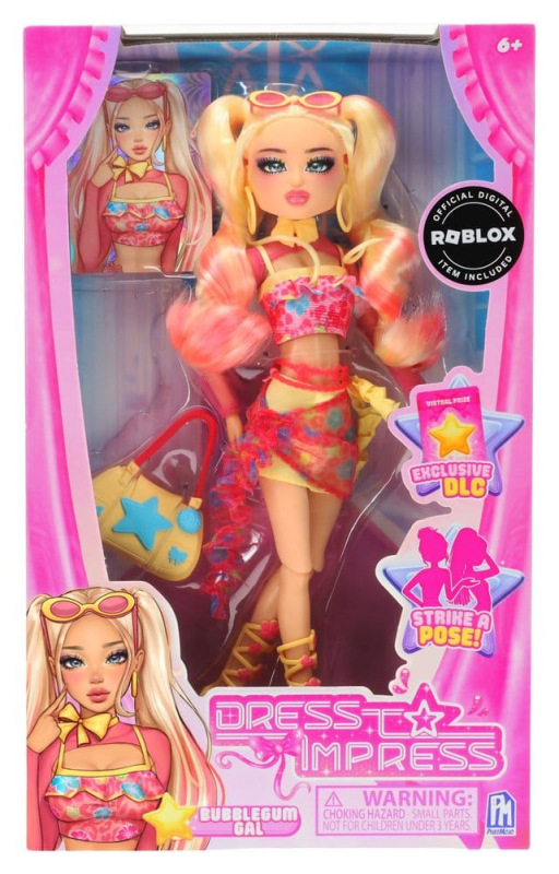 Roblox Dress To Impress Fashion Doll Bubble Gum Gal 2