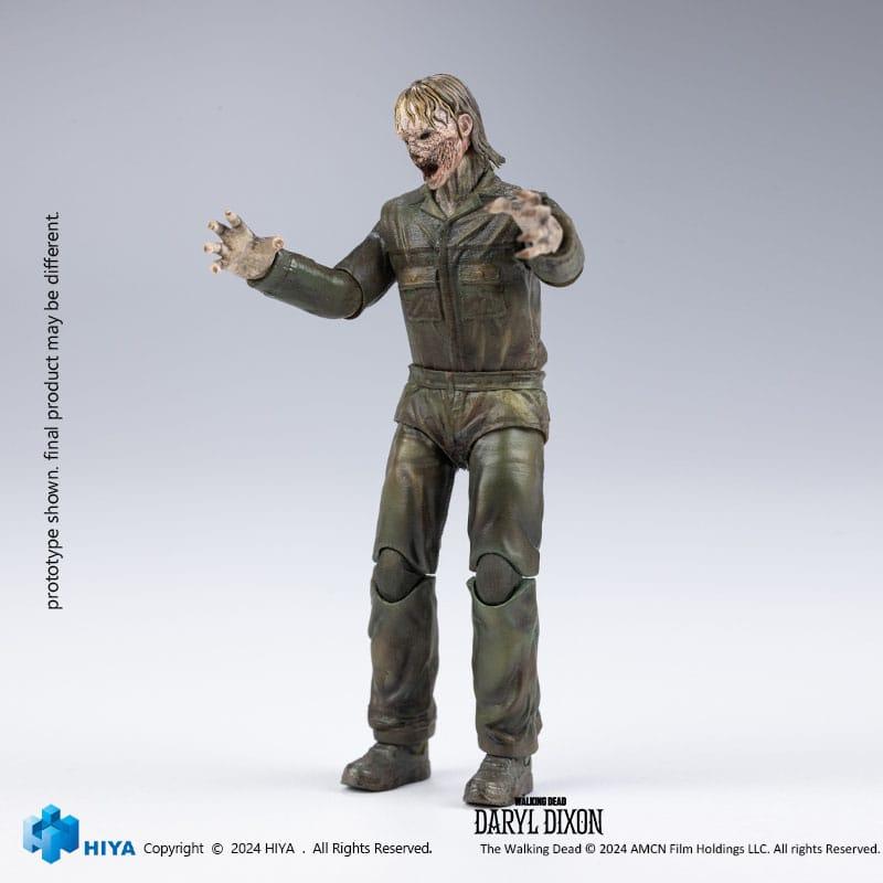 The Walking Dead Exquisite Mini Action Figure 1/18 Daryl Dixon Dark Eyes Walker 11 cm