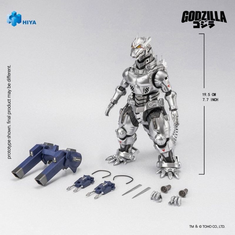 Godzilla Against Mechagodzilla (2002) Exquisite Basic Series Action Figure Mechagodzilla MFS-3 20 cm 1