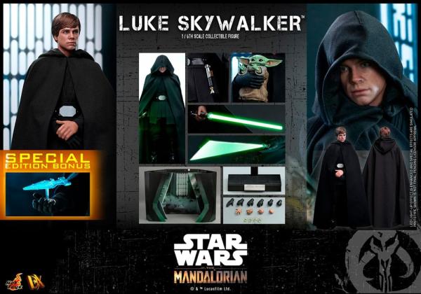 Star Wars: The Mandalorian DX Action Figure 1/6 Luke Skywalker Deluxe Version Spedial Edition 30 cm