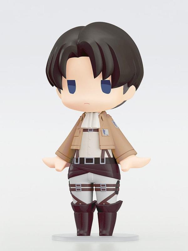 Attack on Titan HELLO! GOOD SMILE Action Figure Levi 10 cm 3