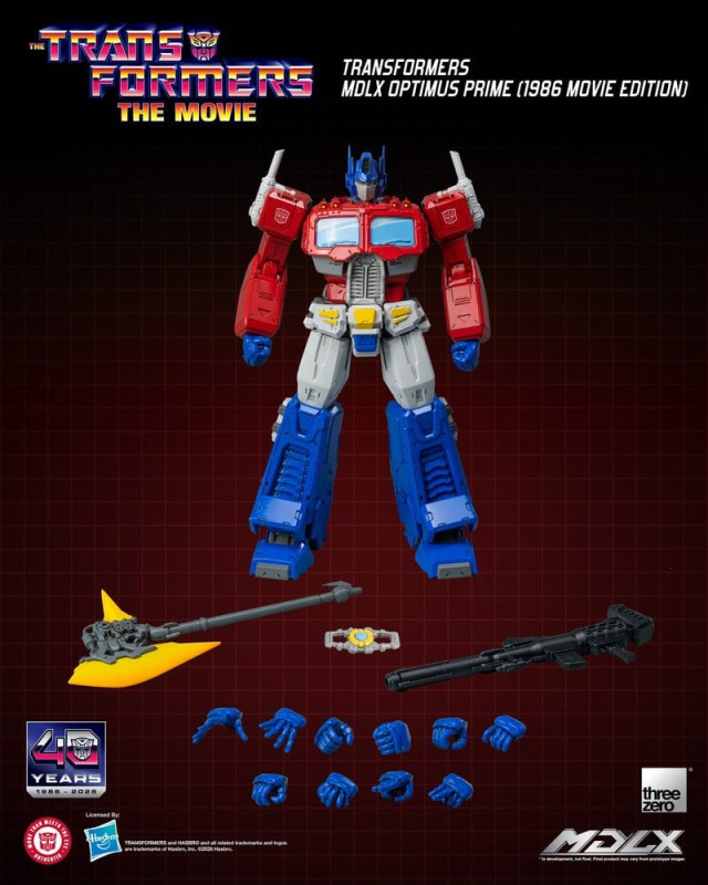 Transformers MDLX Action Figure Optimus Prime (1986 Movie Edition) 18 cm 7