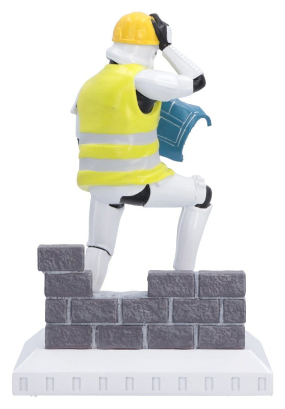 Original Stormtrooper Figure Hit a Brick Wall 18 cm 2