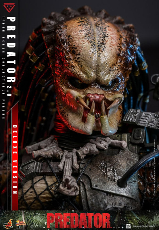 Predator Movie Masterpiece Action Figure 1/6 Predator (2.0) Deluxe Version 34 cm 4