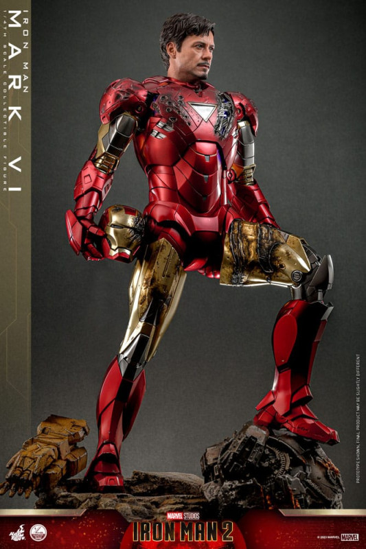 Iron Man 2 Action Figure 1/4 Iron Man Mark VI 48 cm 7