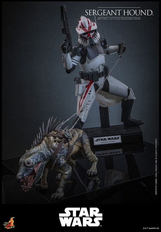 Star Wars: The Clone Wars Action Figure 1/6 Sergeant Hound 30 cm 9