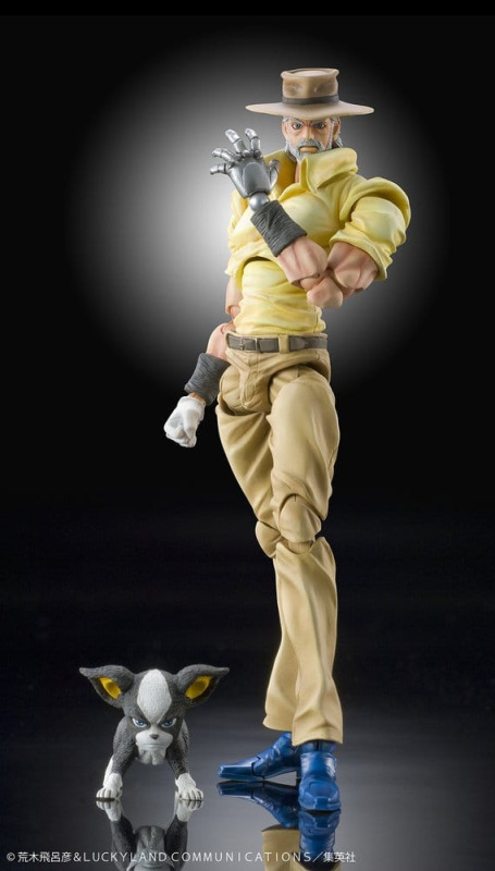 JoJo's Bizarre Adventure Chozokado PVC Figures 2-Pack Joseph Joestar & Iggy 7