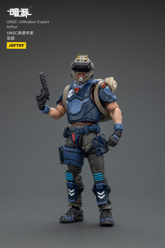 UNSC Dark Source Action Figur Infiltration Expert Arthur 7 cm 3