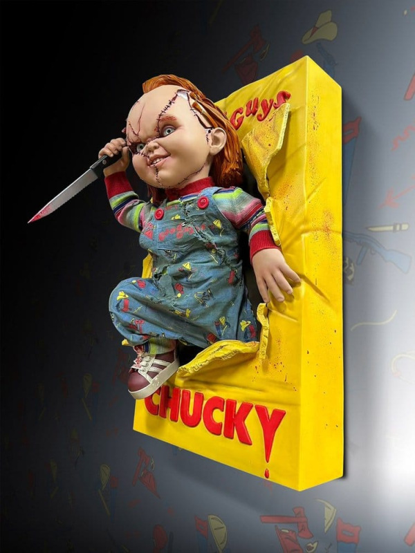 Chucky (Child´s Play) Wall Sculpture 1/1 Bride of Chucky 43 x 46 x 76 cm 3