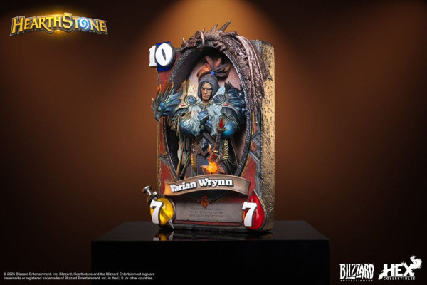Hearthstone 3D Art Frame Statue Varian Wrynn 31 cm 9
