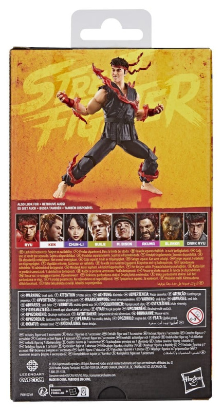 Street Fighter Action Figure Dark Ryu 15 cm 1