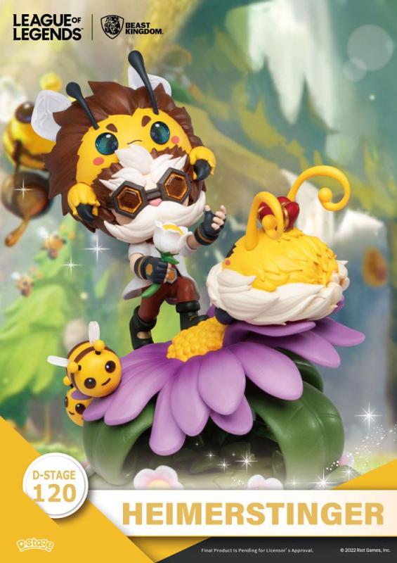 League of Legends D-Stage PVC Diorama Set Nunu & Beelump & Heimerstinger 16 cm 11