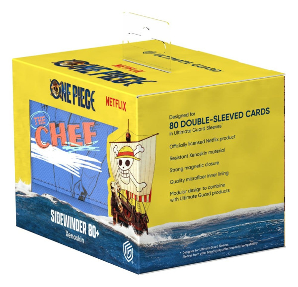 Ultimate Guard Sidewinder 80+ Xenoskin NETFLIX ONE PIECE - Sanji 6