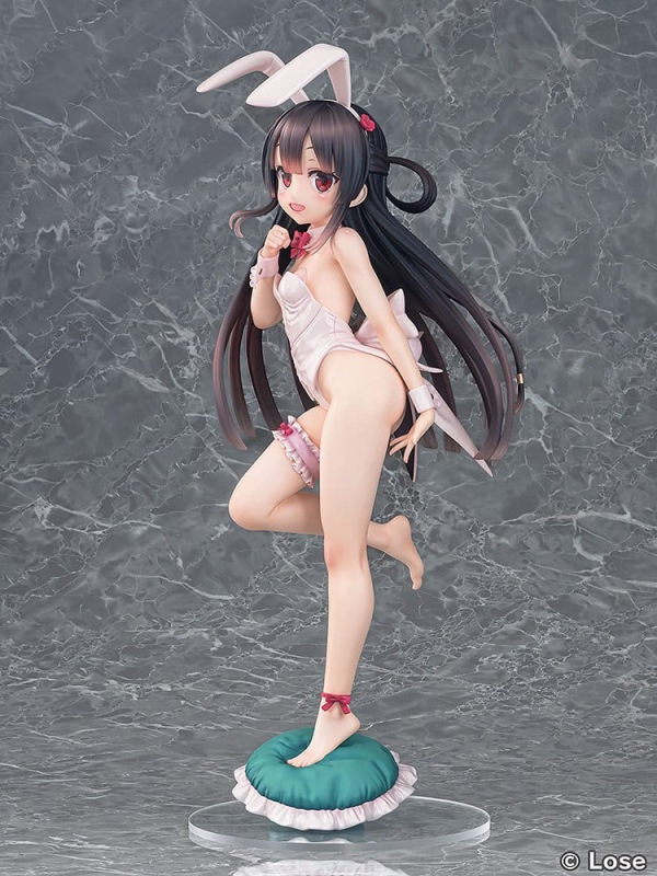 Maitetsu Last Run!! Statue 1/3 Hachiroku: White Bunny Ver. 40 cm 2