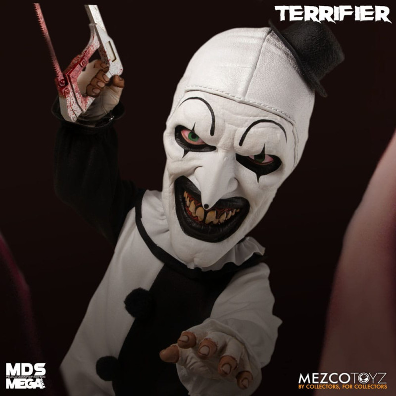 Terrifier MDS Mega Scale Plush Doll Art the Clown with Sound 38 cm 5