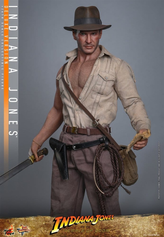 Indiana Jones Movie Masterpiece Action Figure 1/6 Indiana Jones (Deluxe Version) 30 cm 8