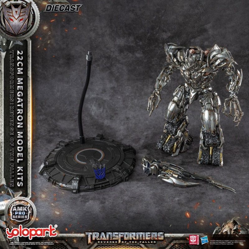 Transformers: Revenge of the Fallen AMK Pro Series Plastic Model Kit Megatron (Oversea Version) 22 c 6
