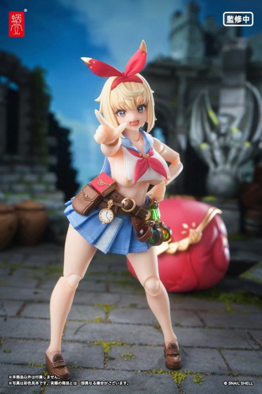 Original Character Action Figure 1/12 RPGEX-06 Adventurer Snail 15 cm 9