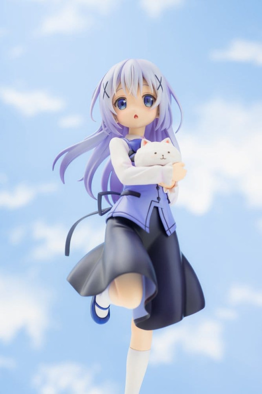 Is the Order a Rabbit?? PVC Figure 1/7 Chino (Cafe Style) 21 cm 10