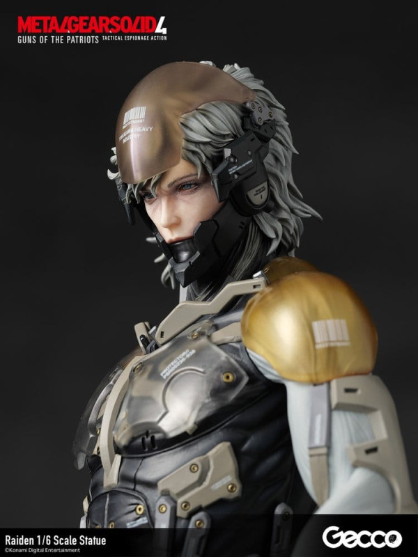 Metal Gear Solid 4 Guns of the Patriots Statue 1/6 Raiden 32 cm 6
