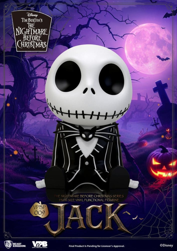 The Nightmare Before Christmas Palm Size Figure Bank Jack 12 cm 4