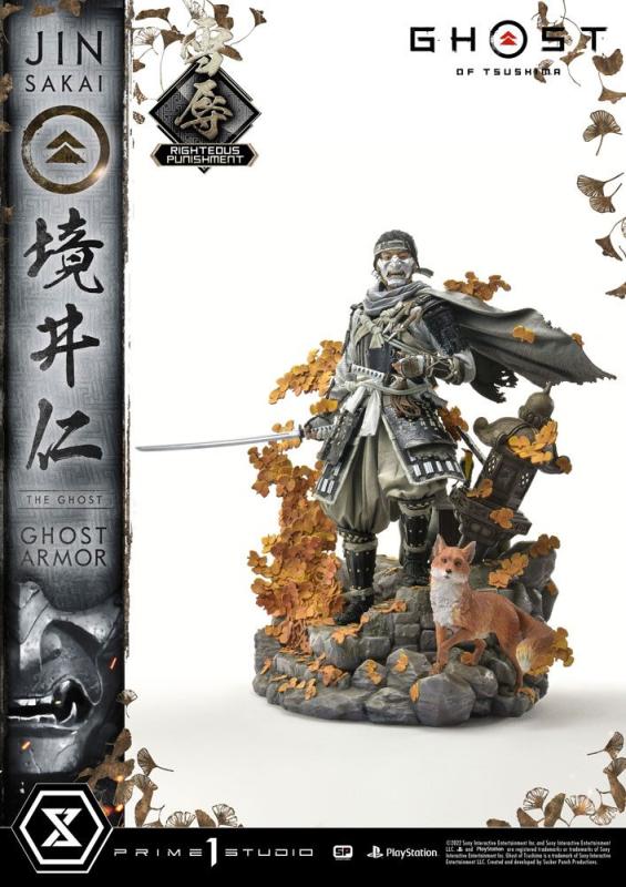 Ghost of Tsushima: Jin Sakai, The Ghost Righteous Punishment 1/4 Statue - Prime 1 Studio
