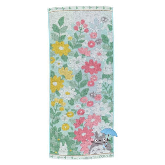 My Neighbor Totoro Towel Totoro Flower Fields 34 x 80 cm