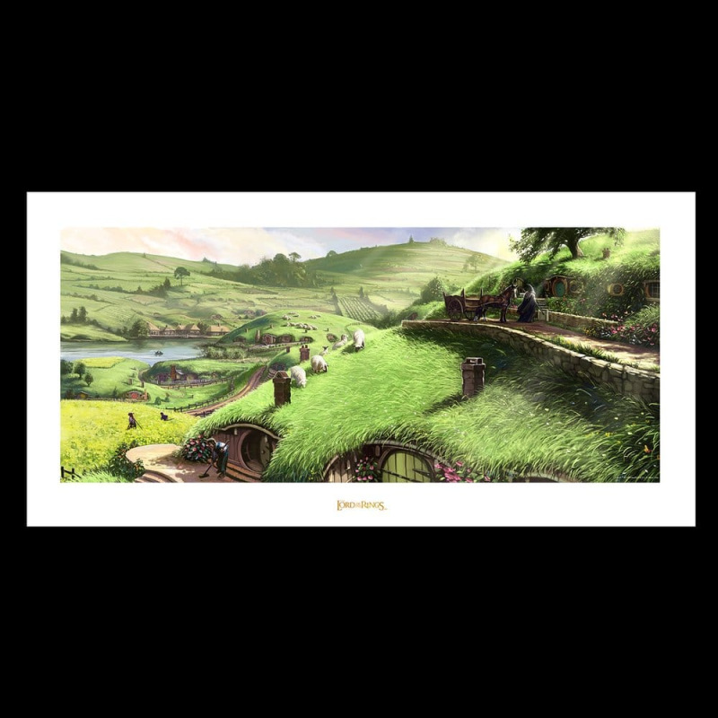 Lord of the Rings Art Print Disturber of the Peace 59 x 30 cm 1